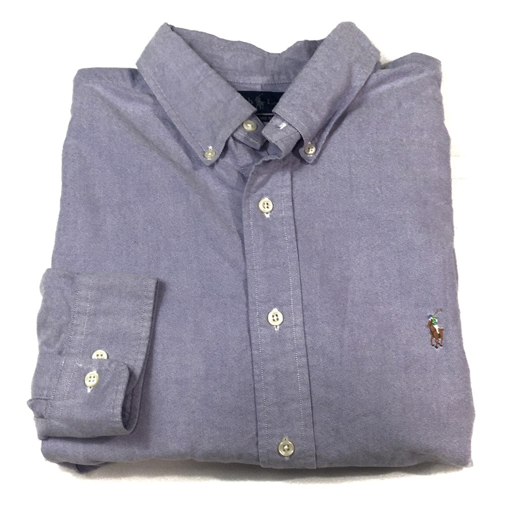 BF436 Polo Ralph Lauren Dress Shirt 18 34/35 XXL